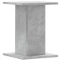 Soportes altavoces 2 uds madera gris hormigón 30x30x40 cm de , Soportes para altavoces - Ref: Foro24-852648, Precio: 42,17 €,...