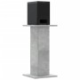 Soportes altavoces 2 uds madera gris hormigón 30x30x60 cm de , Soportes para altavoces - Ref: Foro24-852657, Precio: 54,17 €,...