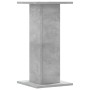 Soportes altavoces 2 uds madera gris hormigón 30x30x60 cm de , Soportes para altavoces - Ref: Foro24-852657, Precio: 54,17 €,...
