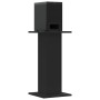 Soportes altavoces 2 uds madera ingeniería negro 30x30x60 cm de , Soportes para altavoces - Ref: Foro24-852655, Precio: 59,70...