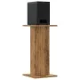 Soportes altavoces 2 uds madera roble artesano 30x30x60 cm de , Soportes para altavoces - Ref: Foro24-852662, Precio: 62,92 €...