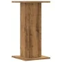 Soportes altavoces 2 uds madera roble artesano 30x30x60 cm de , Soportes para altavoces - Ref: Foro24-852662, Precio: 62,92 €...