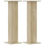 Soportes altavoces 2 uds madera roble Sonoma 30x30x95 cm de , Soportes para altavoces - Ref: Foro24-852674, Precio: 69,05 €, ...