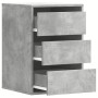 Cajonera de esquina madera ingeniería gris hormigón 40x41x58 cm de , Cajoneras - Ref: Foro24-852837, Precio: 75,17 €, Descuen...