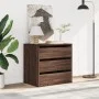 Cajonera de esquina madera ingeniería marrón roble 60x41x58 cm de , Cajoneras - Ref: Foro24-852849, Precio: 80,91 €, Descuent...