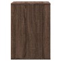 Cajonera de esquina madera ingeniería marrón roble 60x41x58 cm de , Cajoneras - Ref: Foro24-852849, Precio: 83,96 €, Descuent...