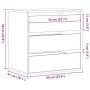Cajonera de esquina madera ingeniería marrón roble 60x41x58 cm de , Cajoneras - Ref: Foro24-852849, Precio: 80,91 €, Descuent...