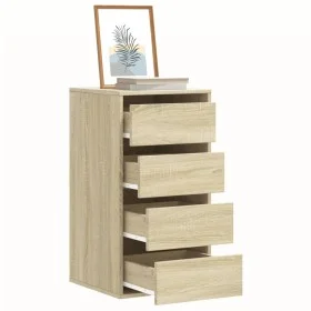 Cajonera de esquina madera ingeniería roble Sonoma 40x41x76 cm by , Drawers - Ref: Foro24-852863, Price: 94,85 €, Discount: %