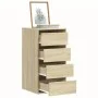 Cajonera de esquina madera ingeniería roble Sonoma 40x41x76 cm de , Cajoneras - Ref: Foro24-852863, Precio: 94,85 €, Descuent...