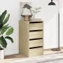 Cajonera de esquina madera ingeniería roble Sonoma 40x41x76 cm de , Cajoneras - Ref: Foro24-852863, Precio: 94,85 €, Descuent...