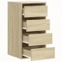 Cajonera de esquina madera ingeniería roble Sonoma 40x41x76 cm de , Cajoneras - Ref: Foro24-852863, Precio: 94,85 €, Descuent...