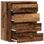 Cajonera de esquina madera de ingeniería envejecido 60x41x76 cm de , Cajoneras - Ref: Foro24-852877, Precio: 109,37 €, Descue...