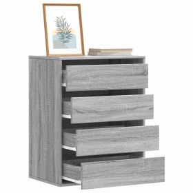 Cajonera de esquina madera ingeniería gris Sonoma 60x41x76 cm de , Cajoneras - Ref: Foro24-852875, Precio: 114,77 €, Descuent...