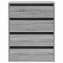 Cajonera de esquina madera ingeniería gris Sonoma 60x41x76 cm de , Cajoneras - Ref: Foro24-852875, Precio: 114,77 €, Descuent...
