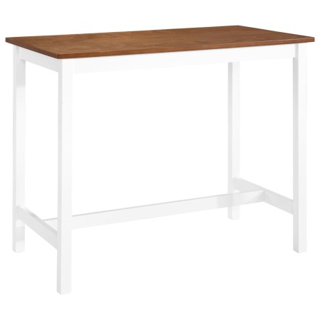 Mesa de bar madera maciza 108x60x91 cm en Mesas de comedor | Comprar online en Foru.es