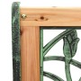 Banco de jardín hierro fundido y madera de abeto maciza 122 cm de vidaXL, Bancos de jardín - Ref: Foro24-312031, Precio: 81,8...