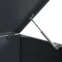 Cobertizo para 3 cubos de basura acero antracita 207x79x117 cm de , Soportes para contenedores de residuos - Ref: Foro24-3279...
