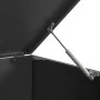 Cobertizo de 6 contenedores de basura acero negro 414x79x117 cm de , Soportes para contenedores de residuos - Ref: Foro24-327...