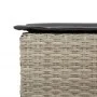 Taburetes de cocina y cojines 2 uds ratán sintético gris claro de , Sillas de jardín - Ref: Foro24-368322, Precio: 92,41 €, D...