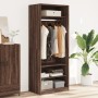 Armario madera de ingeniería color roble marrón 80x50x200 cm de , Armarios roperos - Ref: Foro24-3307699, Precio: 188,19 €, D...