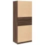 Armario madera de ingeniería color roble marrón 80x50x200 cm de , Armarios roperos - Ref: Foro24-3307699, Precio: 184,88 €, D...