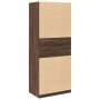 Armario madera de ingeniería color roble marrón 80x50x200 cm de , Armarios roperos - Ref: Foro24-3307699, Precio: 188,19 €, D...