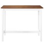 Mesa de bar madera maciza 108x60x91 cm en Mesas de comedor | Comprar online en Foru.es