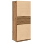Armario de madera de ingeniería roble artesanal 80x50x200 cm de , Armarios roperos - Ref: Foro24-3307701, Precio: 184,20 €, D...