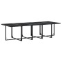 Set de comedor de jardín 15 pzas ratán sintético negro de , Conjuntos de jardín - Ref: Foro24-3295056, Precio: 849,90 €, Desc...