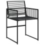 Set de comedor de jardín 15 pzas ratán sintético negro de , Conjuntos de jardín - Ref: Foro24-3295056, Precio: 849,90 €, Desc...