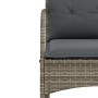 Silla mecedora de jardín con cojines ratán sintético gris de , Sillas de jardín - Ref: Foro24-369020, Precio: 88,03 €, Descue...