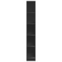 Armario de madera de ingeniería negro 30x50x200 cm de , Armarios roperos - Ref: Foro24-3307703, Precio: 136,56 €, Descuento: %