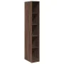 Armario madera de ingeniería color roble marrón 30x50x200 cm de , Armarios roperos - Ref: Foro24-3307708, Precio: 98,11 €, De...