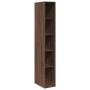 Armario madera de ingeniería color roble marrón 30x50x200 cm de , Armarios roperos - Ref: Foro24-3307708, Precio: 99,30 €, De...