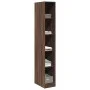Armario madera de ingeniería color roble marrón 30x50x200 cm de , Armarios roperos - Ref: Foro24-3307708, Precio: 98,11 €, De...