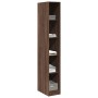 Armario madera de ingeniería color roble marrón 30x50x200 cm de , Armarios roperos - Ref: Foro24-3307708, Precio: 99,30 €, De...