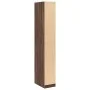Armario madera de ingeniería color roble marrón 30x50x200 cm de , Armarios roperos - Ref: Foro24-3307708, Precio: 98,11 €, De...