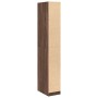 Armario madera de ingeniería color roble marrón 30x50x200 cm de , Armarios roperos - Ref: Foro24-3307708, Precio: 99,30 €, De...