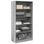 Armario de madera contrachapada gris Sonoma 100x50x200 cm de , Armarios roperos - Ref: Foro24-3307734, Precio: 199,13 €, Desc...