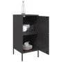 Aparador acero negro 36x39x79 cm de , Aparadores - Ref: Foro24-843012, Precio: 71,69 €, Descuento: %