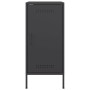 Aparador acero negro 36x39x79 cm de , Aparadores - Ref: Foro24-843012, Precio: 71,69 €, Descuento: %