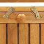Banco de almacenaje de jardín madera maciza acacia 120 cm de vidaXL, Bancos de jardín - Ref: Foro24-310276, Precio: 224,49 €,...