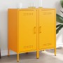 Aparadores 2 unidades acero amarillo mostaza 36x39x79 cm de , Aparadores - Ref: Foro24-843019, Precio: 129,30 €, Descuento: %