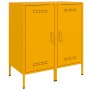 Aparadores 2 unidades acero amarillo mostaza 36x39x79 cm de , Aparadores - Ref: Foro24-843019, Precio: 129,30 €, Descuento: %