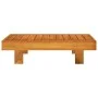 Muebles de jardín 2 pzas cojines madera acacia gris oscuro de vidaXL, Sofás modulares de exterior - Ref: Foro24-310637, Preci...