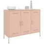 Rosa Stahlschrank 100,5x39x79 cm von , Sideboards - Ref: Foro24-843025, Preis: 175,16 €, Rabatt: %