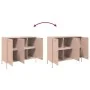 Rosa Stahlschrank 100,5x39x79 cm von , Sideboards - Ref: Foro24-843025, Preis: 175,16 €, Rabatt: %