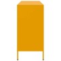 Aparador acero amarillo mostaza 100,5x39x79 cm de , Aparadores - Ref: Foro24-843099, Precio: 175,81 €, Descuento: %