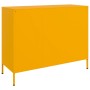 Aparador acero amarillo mostaza 100,5x39x79 cm de , Aparadores - Ref: Foro24-843099, Precio: 175,81 €, Descuento: %