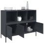 Aparador acero gris antracita 100,5x39x79 cm de , Aparadores - Ref: Foro24-843092, Precio: 153,17 €, Descuento: %
